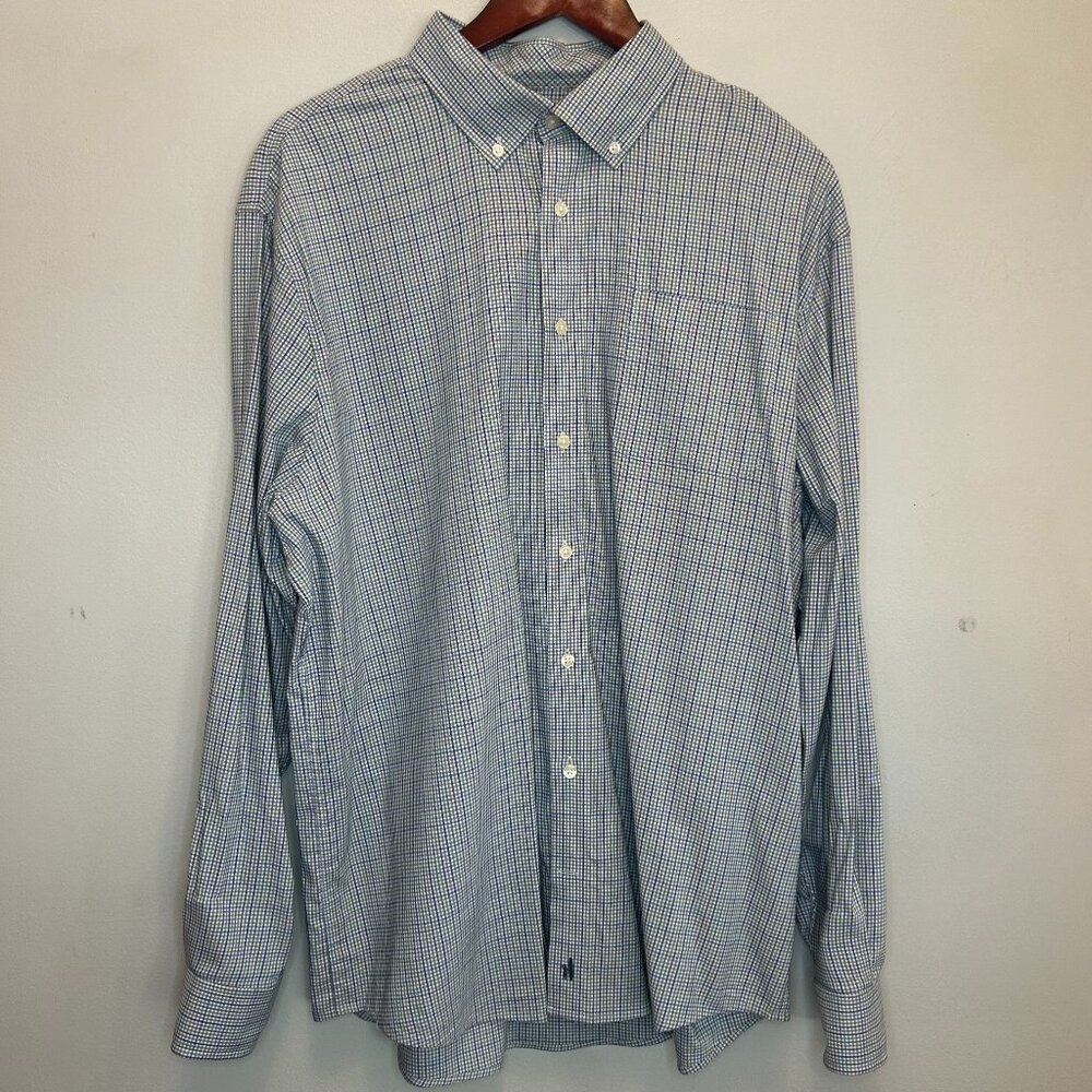 Johnnie-O Prep-Formance Micro Check Mens' Button Down Shirt